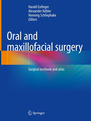 cover image of Oral and maxillofacial surgery